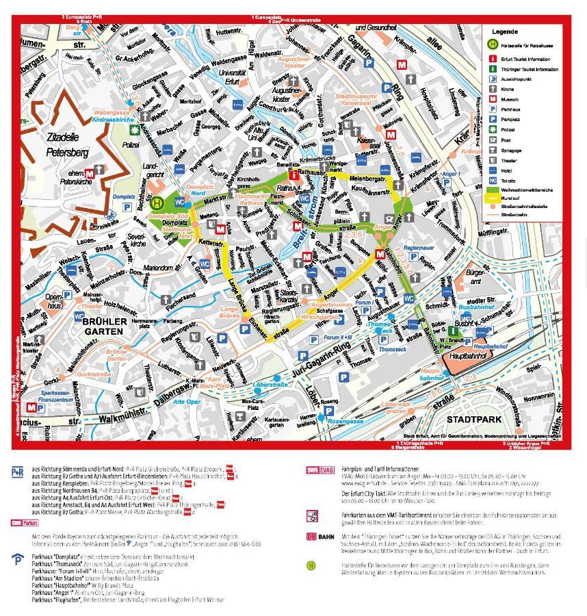 Altstadt Ferienwohnung Erfurt Eksteriør billede